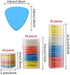Triangle Tailors Chalk,Sewing Fabric Chalk and Fabric Markers for Quilting,Sewing Supplies Accessories(30 Pieces)...