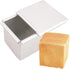 6 7 8 9 10cm Square Cube Smooth Nonstick Leaky Anodizing Aluminium Bread Box Mold with Lid Cake Toast Maker DIY Bakeware (6cm)...