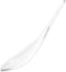 CALLARON Glass Foods Spoon Glass Spoon Glass Cake Spoons Clear Rice Spoon Glass Soup Spoons for Kitchen Restaurant Ice Cream Spoon...
