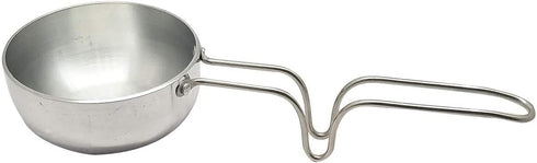 Aluminium Scratch Resistant Coating - Mini Tadka Pan for Eggs, Spices, Melting Butter - and more Tadka Pan,Large Tadka Pan for saag, dal, kadhi, d...