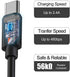 Fast Charger with USB Type C 4FT(1.2m) Cable & OTG Adapter for Samsung Galaxy S9/S9 Plus/S8/S8 Plus/S10/S10e/S10 Plus/Note 8/Note 9/A01/A13/A03s/A...