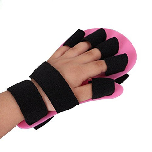 Child Finger Seperator Kids Hand Wrist Orthosis Splint Separate Children Finger Flex Spasm Extension Board Boy or Girl Polio Rehabilitation Exerci...