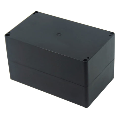 Junction Box, Zulkit Project Box IP65 Waterproof Dustproof ABS Plastic Electrical Boxes Electronic Enclosure Black 7.9 x 4.7 x 4.4 inch(200 x 120 ...