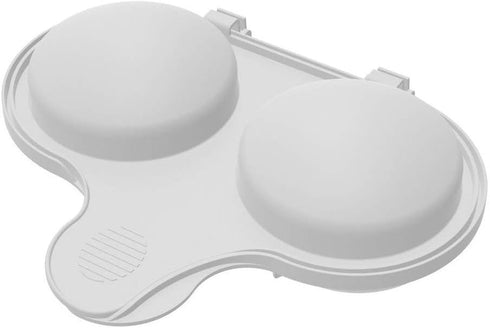 Nordic Ware 64702 Microwave 2 Cavity Egg Poacher (2 Pack)...