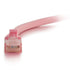 C2G/Cables to Go 04043 Cat6 Snagless Unshielded (UTP) Network Patch Cable, Pink (1 Foot/0.30 Meters)...