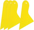 Yellow Plastic Scraper Tool Car Vinyl Wrap Squeegee Window Film Squeegee for Removing Air Bubbles, or Removing Glass Decals 4Pack...