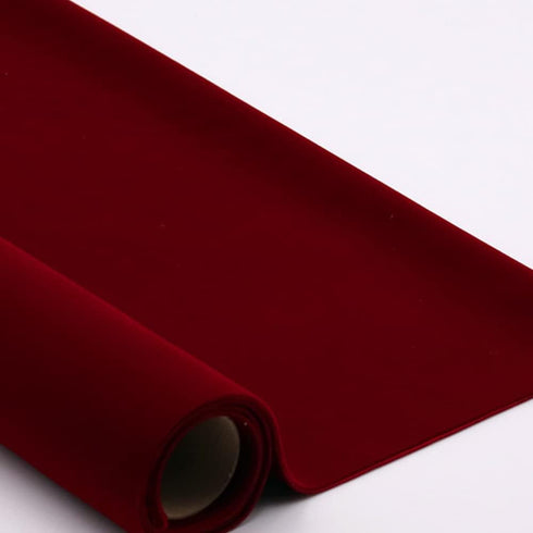 Self Adhesive Felt Fabric, Soft Velvet Drawer Liner, DIY Velvet Fabric for Art & Crafts, Jewelry Box Felt Liner, Solid Color Felt Wallpaper 44.9x1...