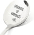 Best Friends Spoon Gifts for Women Men BFF Bestie Birthday Gift for Mom Dad Daughter Son Gifts Spoonful of Happiness Sugar Dessert Coffee Spoon fo...