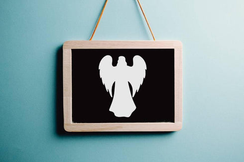 Angel Style Design Stencil, 4-Inch, Reusable Mylar Cutout for Art, Crafts & DIY Projects...