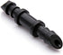 5mm (Dia) Double Barbed Hard Plastic Water Hose Straight Connector Fitting, Micro Drip Irrigation Systems Quick Connect Hose Sprinkler Adapters Fi...