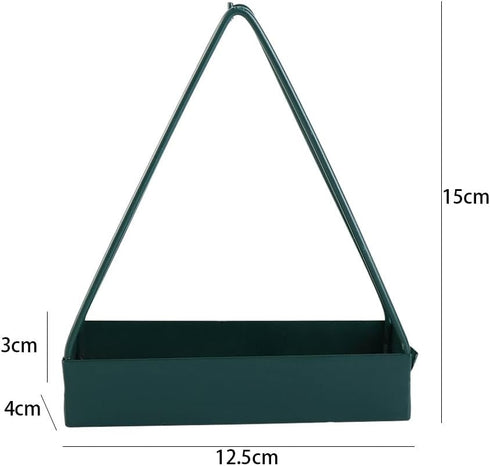 2 Pack Mosquito Coil Holder Triangle Iron Mosquito Coil Holder Mosquito Incense Rack Fireproof Incense Holder Portable Incense Holders...