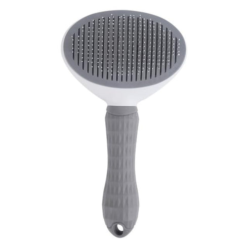 CENTROVIO Self Cleaning Slicker Brush, Dog Cat Bunny Pet Grooming Shedding Brush - Easy to Remove Loose Undercoat, Pet Massaging Tool Suitable for...