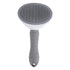 CENTROVIO Self Cleaning Slicker Brush, Dog Cat Bunny Pet Grooming Shedding Brush - Easy to Remove Loose Undercoat, Pet Massaging Tool Suitable for...