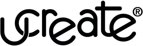 UCreate Fashion Poly Sketch Book, Neon Squiggles, 6" x 9", 1 Count...
