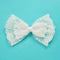 Expo International Lace Double Bow Brooch and Hairclip Hair Accessory, White...