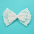 Expo International Lace Double Bow Brooch and Hairclip Hair Accessory, White...
