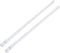 AIZESI Spring Tension Curtain Rods Short Tension Rod (White,17" to 28"-2Pcs)...