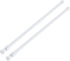 AIZESI Spring Tension Curtain Rods Short Tension Rod (White,17" to 28"-2Pcs)...