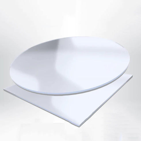 JMU 10pcs Dental Soft Vacuum Forming Splint Sheets Round, 2MM Dental Lab Splint Thermoforming Material ?134mm/5.27inch...