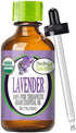 Healing Solutions Organic -2 oz Lavender Essential Oil Organic, Undiluted Pure Lavender Oil for Hair Diffuser Skin - 60ml - Pure Lavender Oil - Ar...