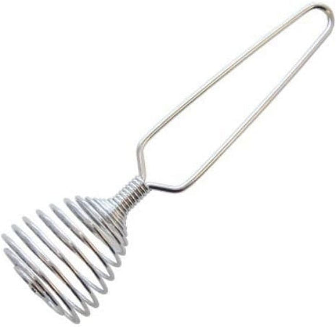 Silver 8 Inch Stainless Steel Spring Whisk Mini French Spring Coil Whisks Egg Whisk Wire Whip Cream Beater Kitchen Utensils for Stirring, Baking a...