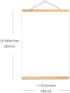 SHIDOW Canvases for Painting, Canvases for Oil Painting, Double Sided Frame Wall Art Scroll, Painting Supplies Oil Painting Supplies, Painting Clo...