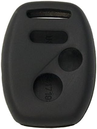 Keyless2Go Replacement for New Silicone Cover Protective Case for Remote Keys KR55WK49308 MLBHLIK-1T OUCG8D-380H-A - Black...