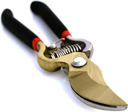 Garden Guru Indestructible Titanium Garden Clippers - Professional Bypass Hand Pruner Pruning Shear with Comfort Grip Handles for Gardening, Trimm...