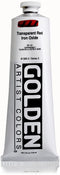 Golden Heavy Body Acrylic - Transparent Red Iron Oxide - 5 oz Tube...