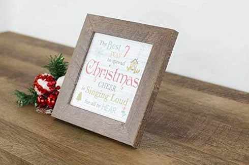 Summer Snow The Best Way to Spread Christmas Cheer Buddy The Elf Saying Quote Movie Framed Decor Art Picture Sign...