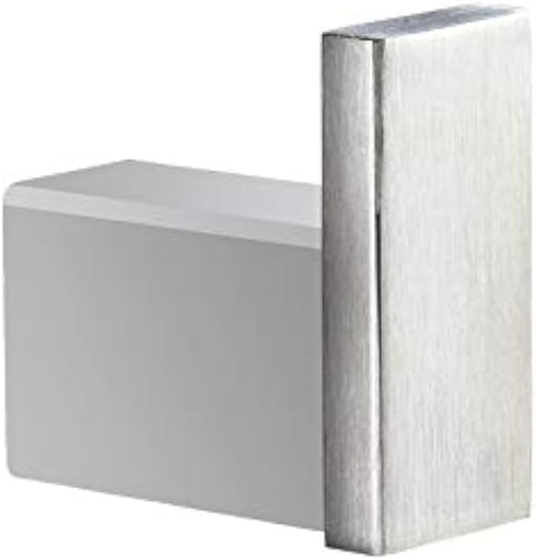 Klabb Square Type SUS 304 Stainless Steel Coat Hook Single Towel/Robe Clothes Hook for Bath Kitchen Garage Heavy Duty Contemporary Square Style Wa...
