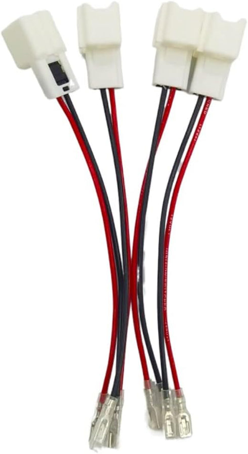 4 Pack Speaker Wire Harness Adapter Compatible with Nissan 2004-2021 Infiniti 2006-2018 Car Speaker Connector Harness Adapter...