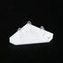 1PC White Triangle Acrylic Ring Display Stand Jewelry Display Holder 3 Rings Organizer for DIY Craft Tradeshows Showcases Photo Props...