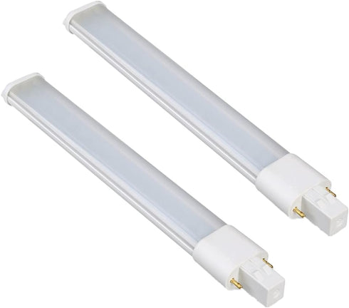 2 Pack 6W 2 Pin GX23 LED Horizontal PL Light Bulb, 13W CFL Equivalent, PLS-13W Replacement LED Plug & Play Light Bulb(Warm White 3000K)...