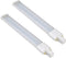2 Pack 6W 2 Pin GX23 LED Horizontal PL Light Bulb, 13W CFL Equivalent, PLS-13W Replacement LED Plug & Play Light Bulb(Warm White 3000K)...