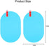 Car Rearview Mirror Film, 5.9"x3.9"HD Nano Waterproof Rainproof Transparent Protective Sticker, Universal Car Windows, Rearview Mirrors, Protectiv...