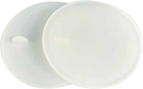 Leak Proof Platinum Silicone Sealing Lid Inserts/Liners for Mason Jars (10 Pack, Regular Mouth)...