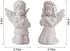 Cherubs Angels Resin Garden Statue Figurine, Adorable Angel Sculpture Memorial Statue, Indoor Outdoor Home Garden Decoration (Praying Cherub-Girl)...