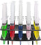 25 Pack (1oz) Jello Shot Syringes Combo with Tray/Racking Stand - 100% Safe & Reusable Plastic Syringes for Jello Shots - Small Syringe Shots Holi...