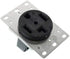 Leviton 4-Wire, 30-Amp, 250V Flush Mount Dryer Receptacle, 278-S00...