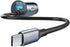 USB C Car Charger, 60W 2-Port Super Fast Car Charger Adapter, QC30W with 4ft 30W Super Fast Type C Cable Car Charger Fast Charging for Galaxy S24 ...