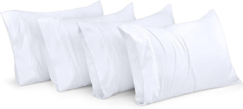 Utopia Bedding Queen Pillow Cases - 4 Pack - Envelope Closure - Soft Brushed Microfiber Fabric - Shrinkage and Fade Resistant Pillow Covers Queen ...