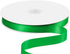 5/8" x 100 Yards Satin Ribbon - Green Silk Ribbon with Spool - Ideal for Gift Wrapping, Floral Bouquets, Crafts, Wedding Party Decorations, Christ...