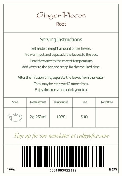Ginger Root Organic Spice - Tanacetum Parthenium Seasoning - Root Ginger Dried Root Ginger Dried Ginger Root Ginger Spice...
