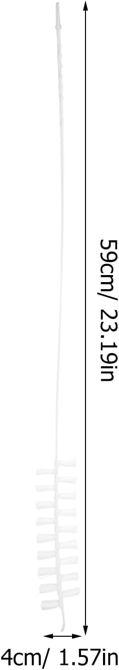 ULTECHNOVO Rolling Washing Machine Cleaning Brush, Clothes Dryer Lint Brush Vent Cleaner Kit Long Flexible Vacuum Brush Vent Trap Cleaning for Was...