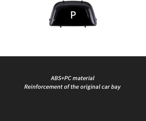 Gear Shift P Button for BMW F30 F34 F31, Gear Shift Knob Lever Parking Button for BMW 3 Series (Piano Black)...