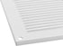 EUROPLAST 12x8 inch Vent Cover with Screen Mesh - White Register Vent Cover - Metal Air Return Grill - HVAC Vent Register for Home Improvement - C...