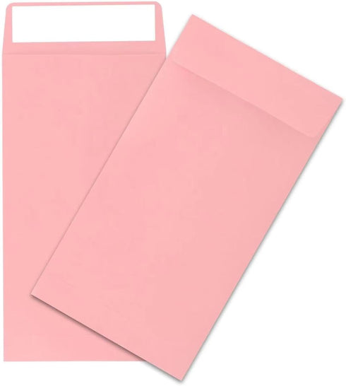100pack Money Saving Envelopes,3.5x6.5inch pink Money Envelopes for Cash, Key Envelopes for Coins, Checks, Gift Cards & Tickets(Pink)...
