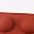 Newk 8 Holes Half Sphere Silicone Mold, 3 Packs 8-Cavity Half Sphere Mold for Hot Chocolate Bomb, Cakes, Jelly, Pudding, Dome Mousse...