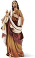 Joseph's Studio by Roman Inc., Renaissance Collection, 6.25" H Sacred Heart of Jesus, Religious Figure, Religious Décor, Catholic Gifts, Resin (6....
